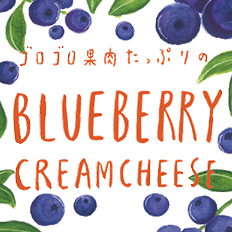 ブルーベリー好きな貴方にぜひためしていただきたいリッチな味わい！ブルーベリークリームチーズ